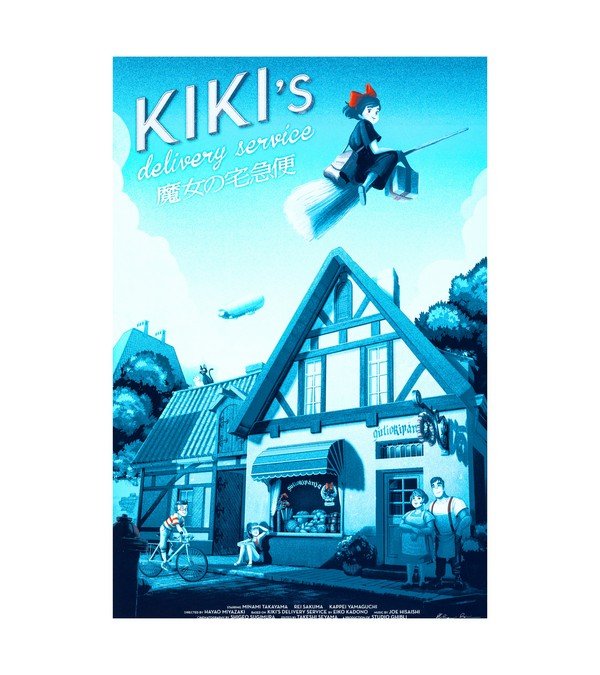 1989 Kiki's Delivery Service is a 1989 Japanese animated fantasy film written, produced, and directed by Hayao Miyazaki 