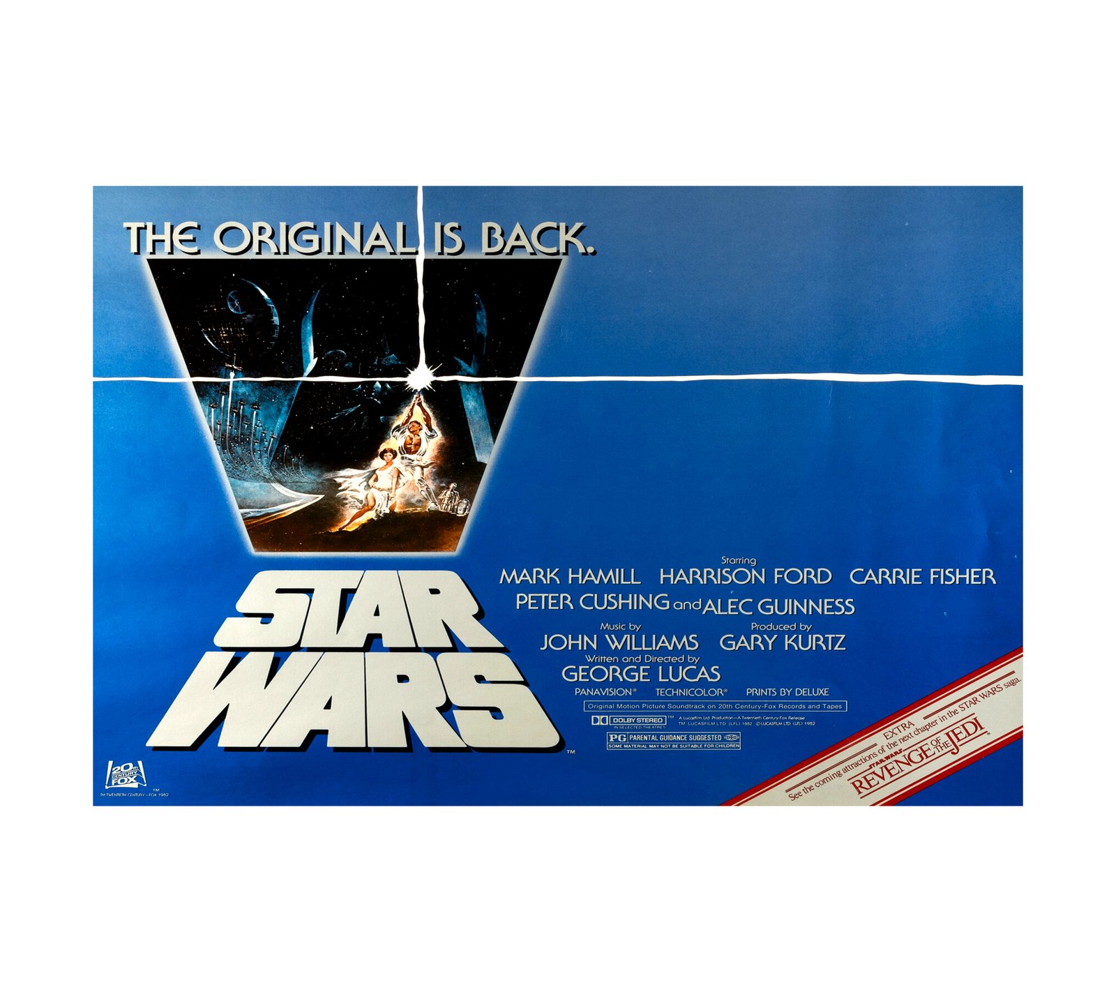 1977 Star Wars (TCF) Re-release 