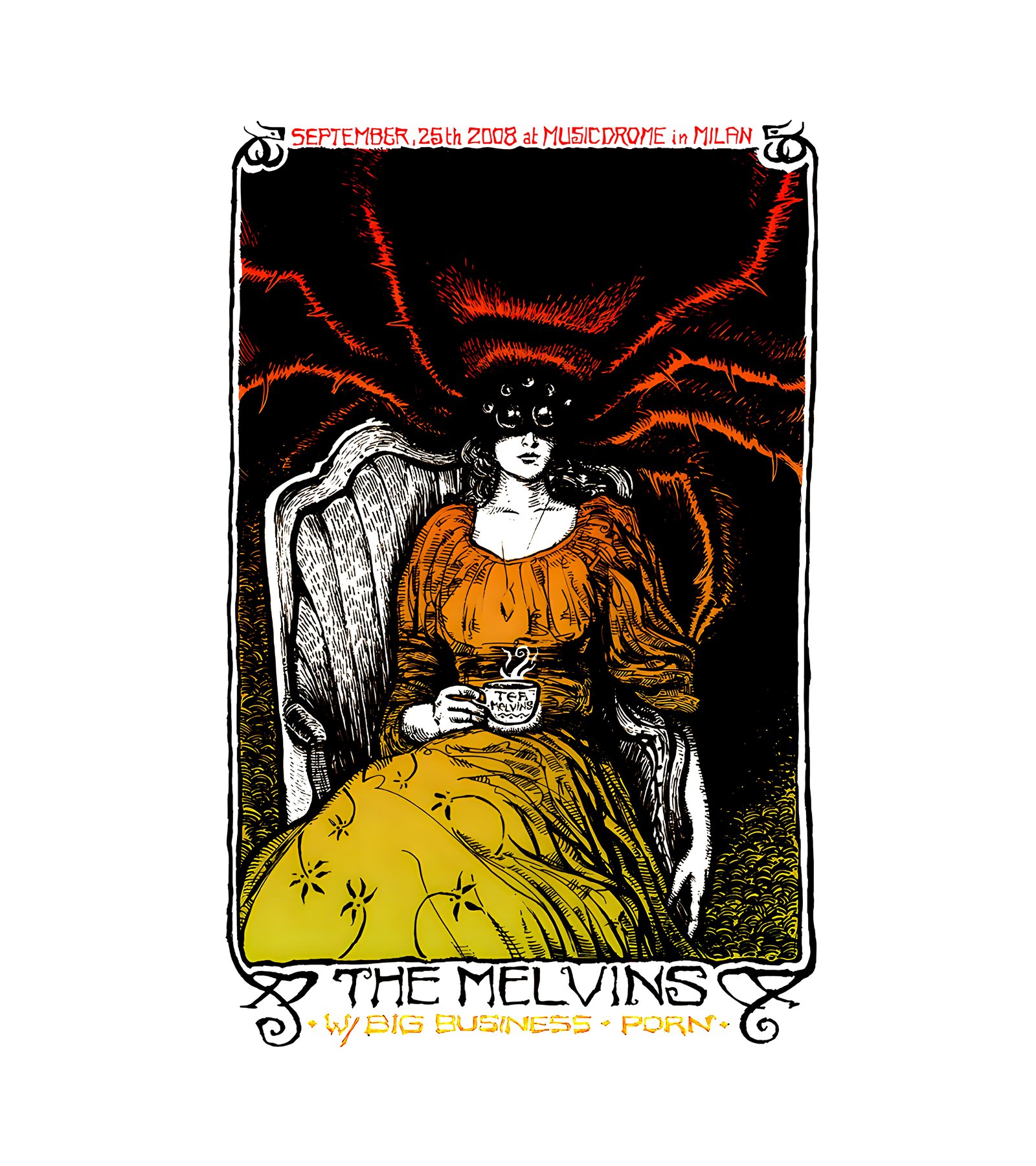 2008 The Melvins with Big Business in Milan 