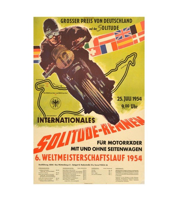1954 German Motorcycle Racing
