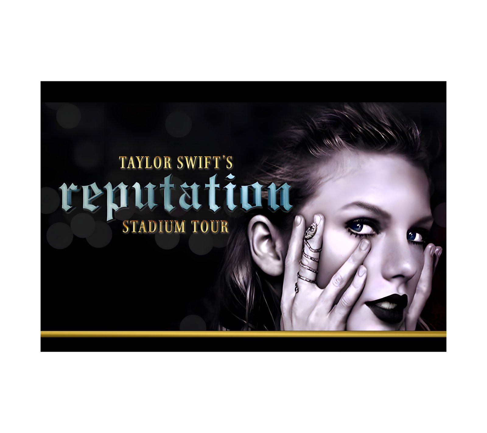 1989 Reputation Stadium Tour Taylor Swift (Horizontal) 
