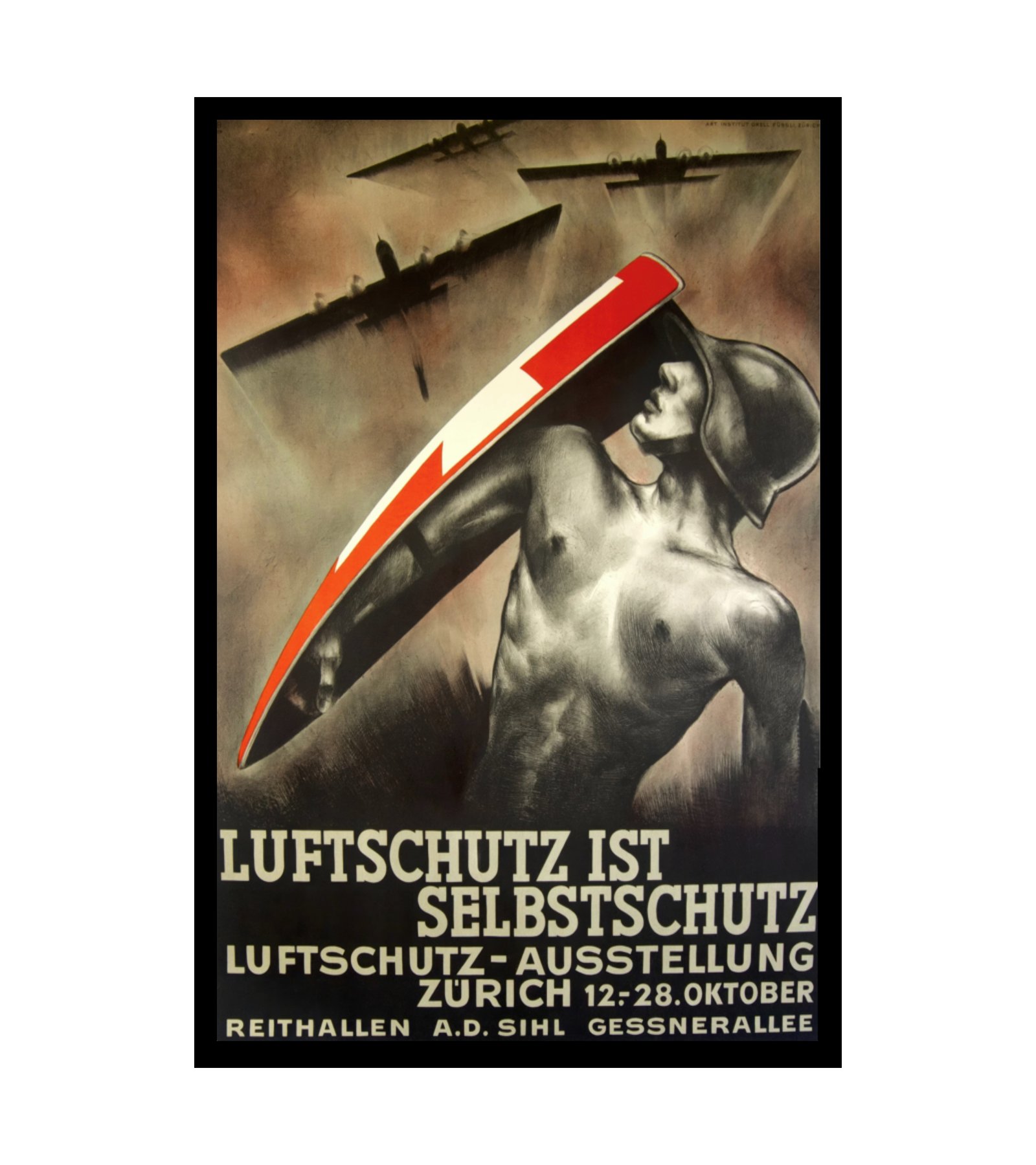 LUFTSCHUTZ IST SELBSTSCHUTZ ANTI-AIRCRAFT 