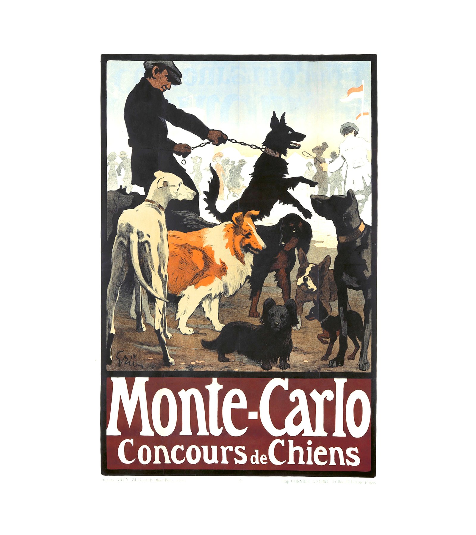 1905 Monte-Carlo Concours de Chiens