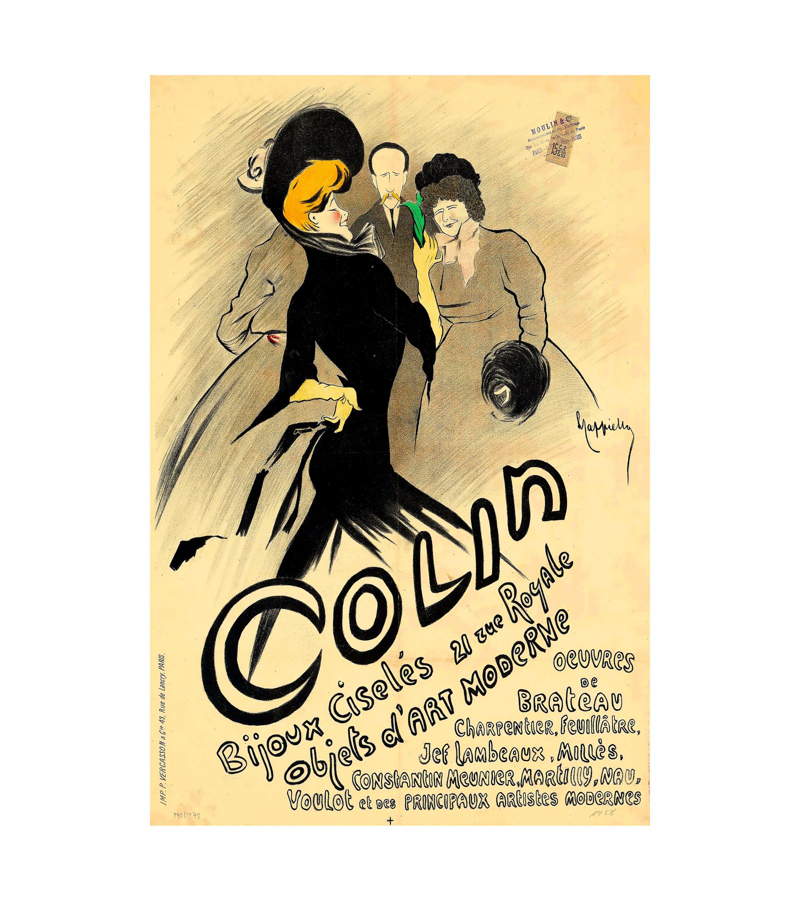 1903 Colin Leonetto Cappiello (Italian, 1875-1942)