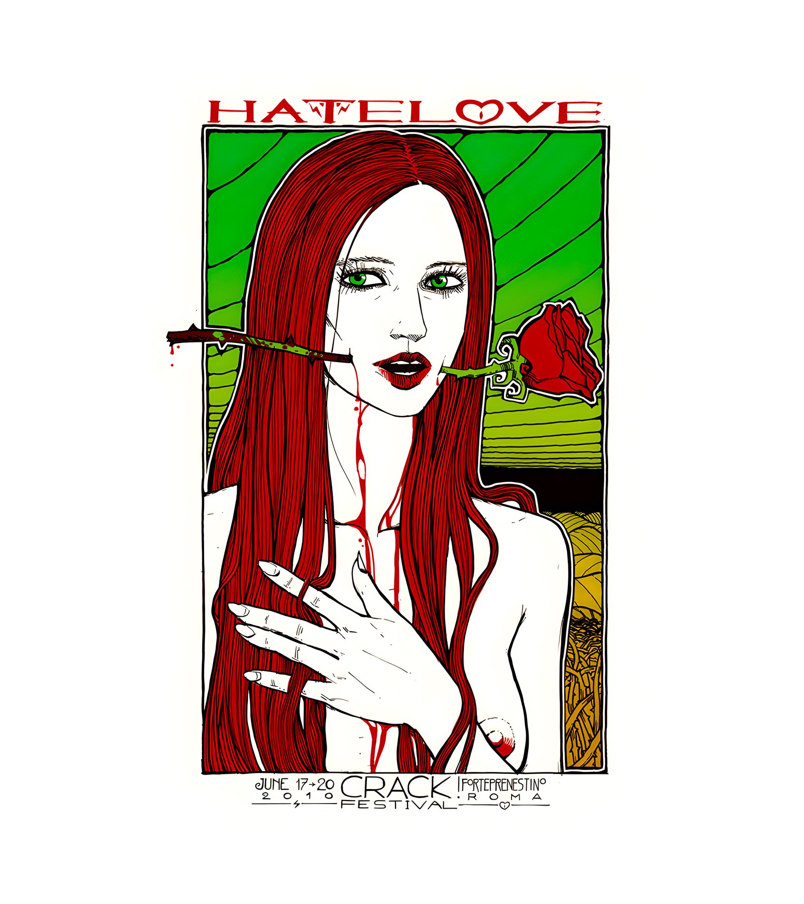 2010 Hate Love Crack Festival, Rome 