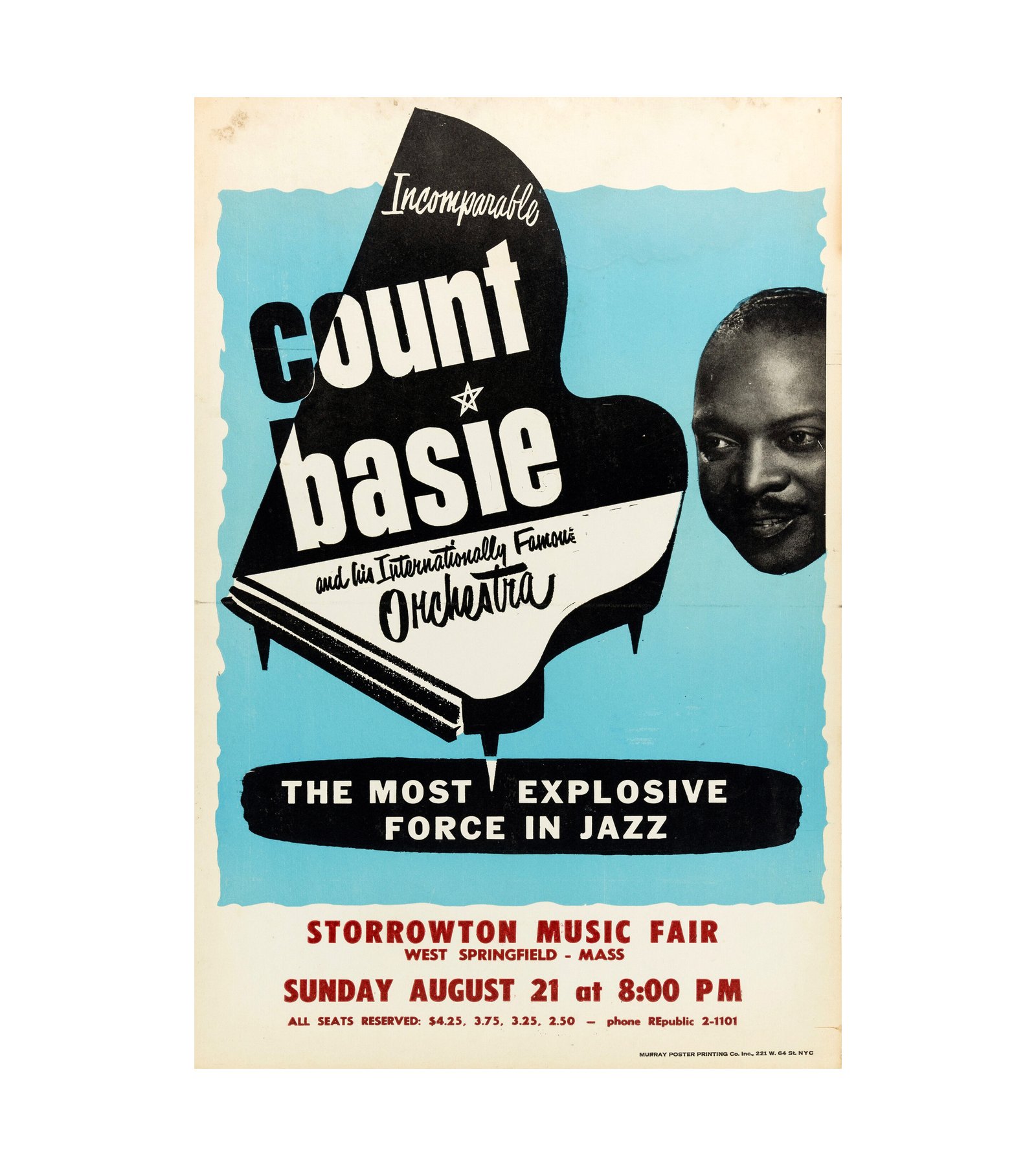 1966 Count Basie West Springfield, MA 