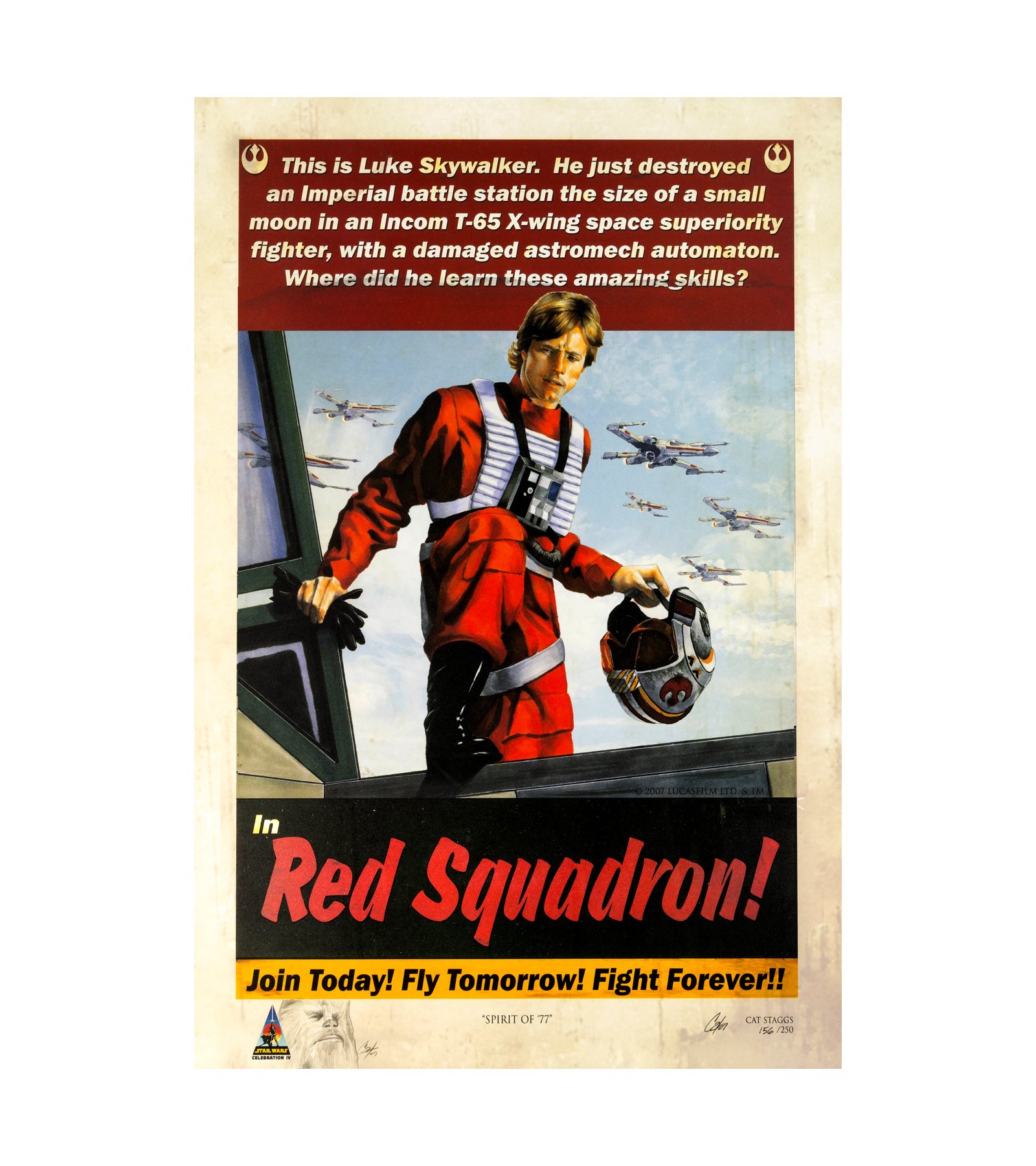 1977 Star Wars - Red Squadron - Recruitment - Limited Edition 