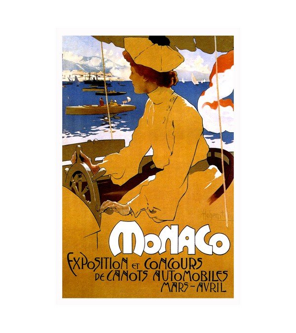 1900 Monaco Exposition et Concours de Canots Automobiles