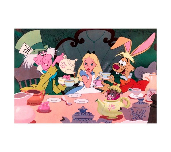 1950 Alice in Wonderland ''Mad Hatter's Tea Party''(Walt Disney) 