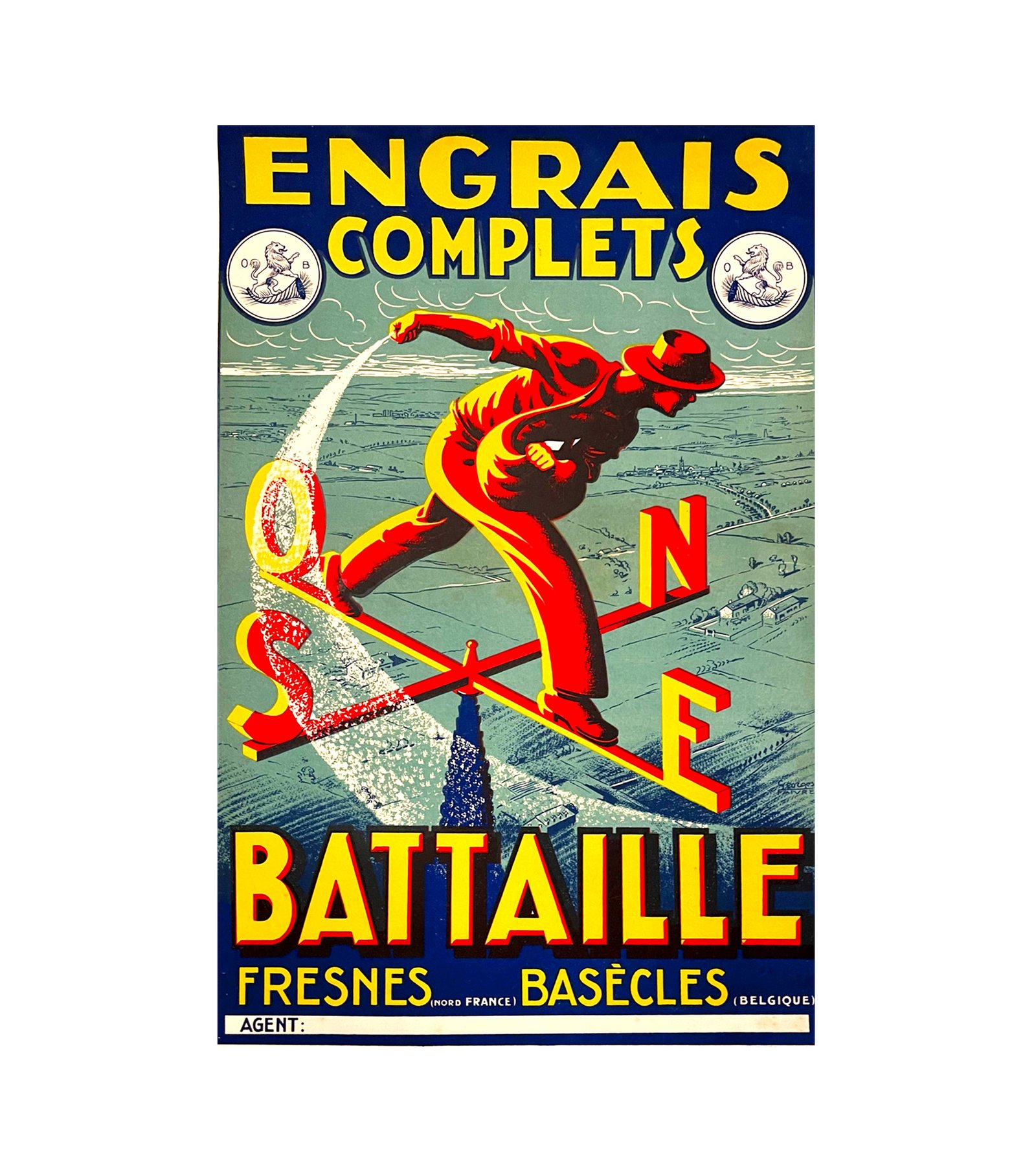 1930 Engrais Complet Battaille (Fertilizer)