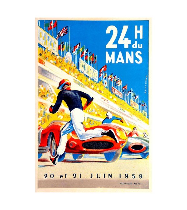 1959 24 hour La Mans Auto Racing