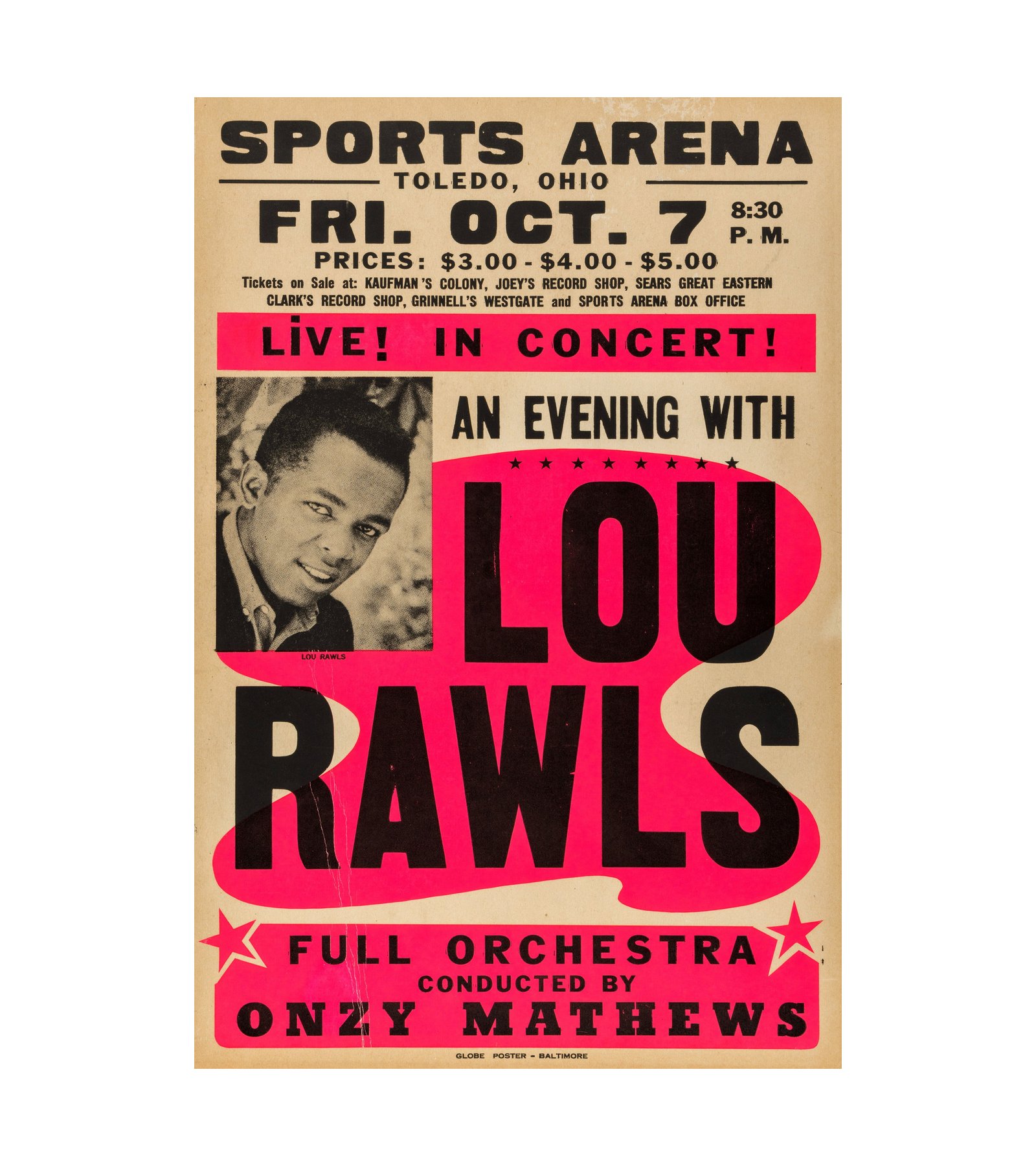1966 Lou Rawls Toledo, OH 