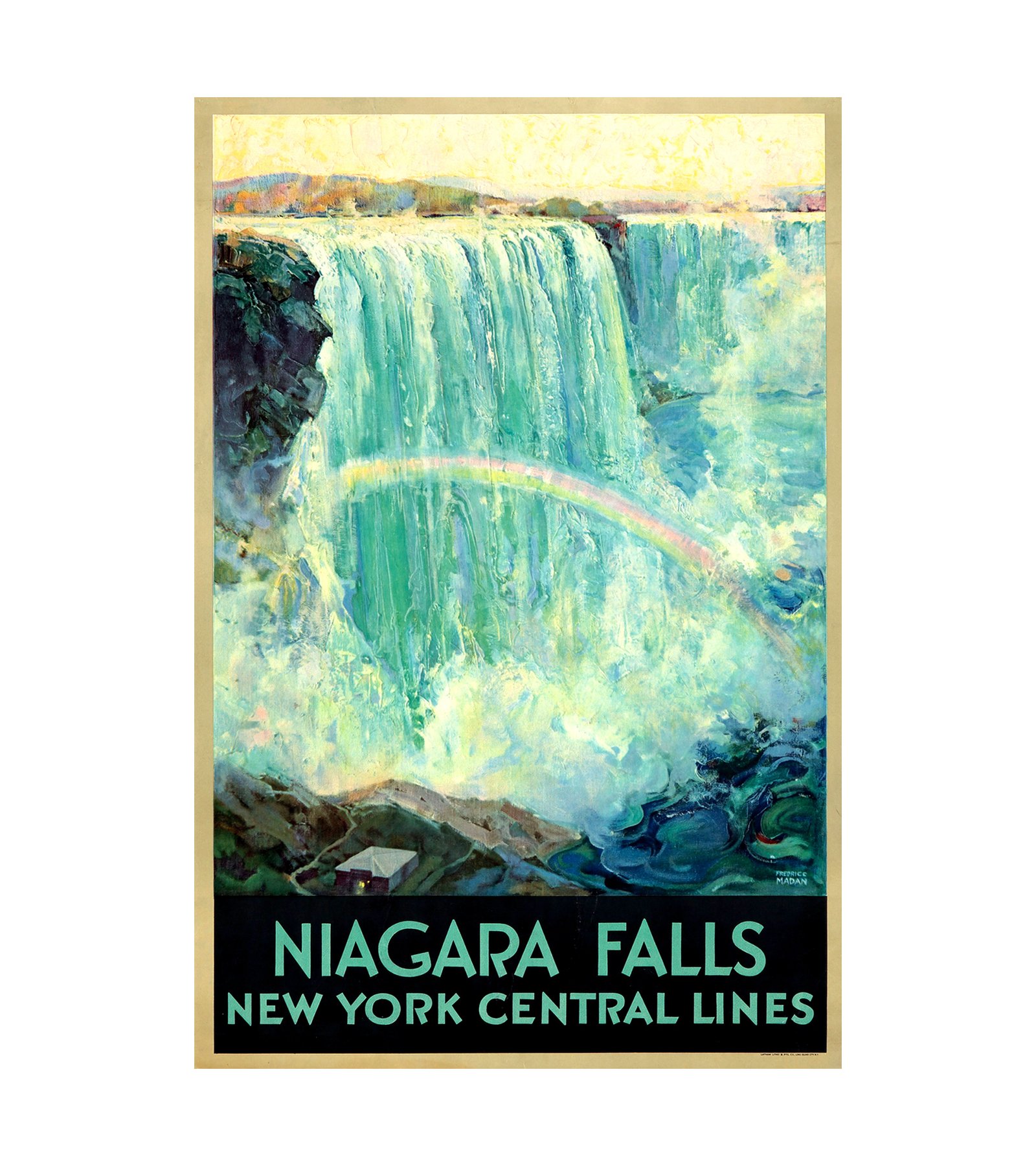 1920s Niagra Falls NY Central Lines 