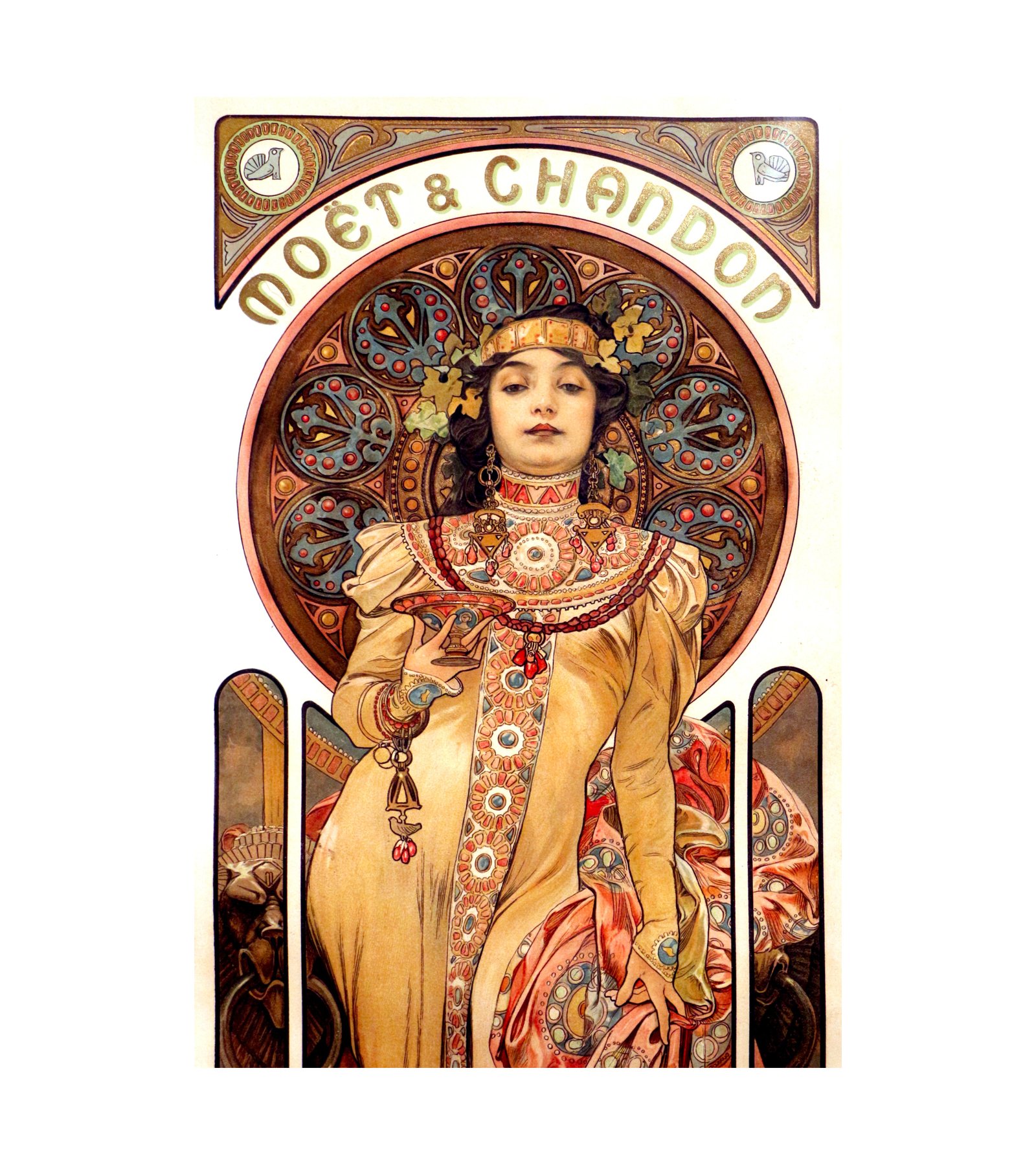 1899 Moet et Chandon Grand Cremant Imperial Alphonse Mucha