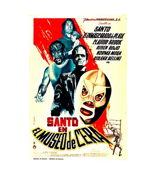 1963 'Santo en el Museo De Cera (Santo in the Wax Museum) 