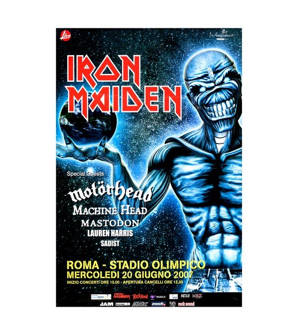 2007 Iron Maiden at the Stadio Olimpico 