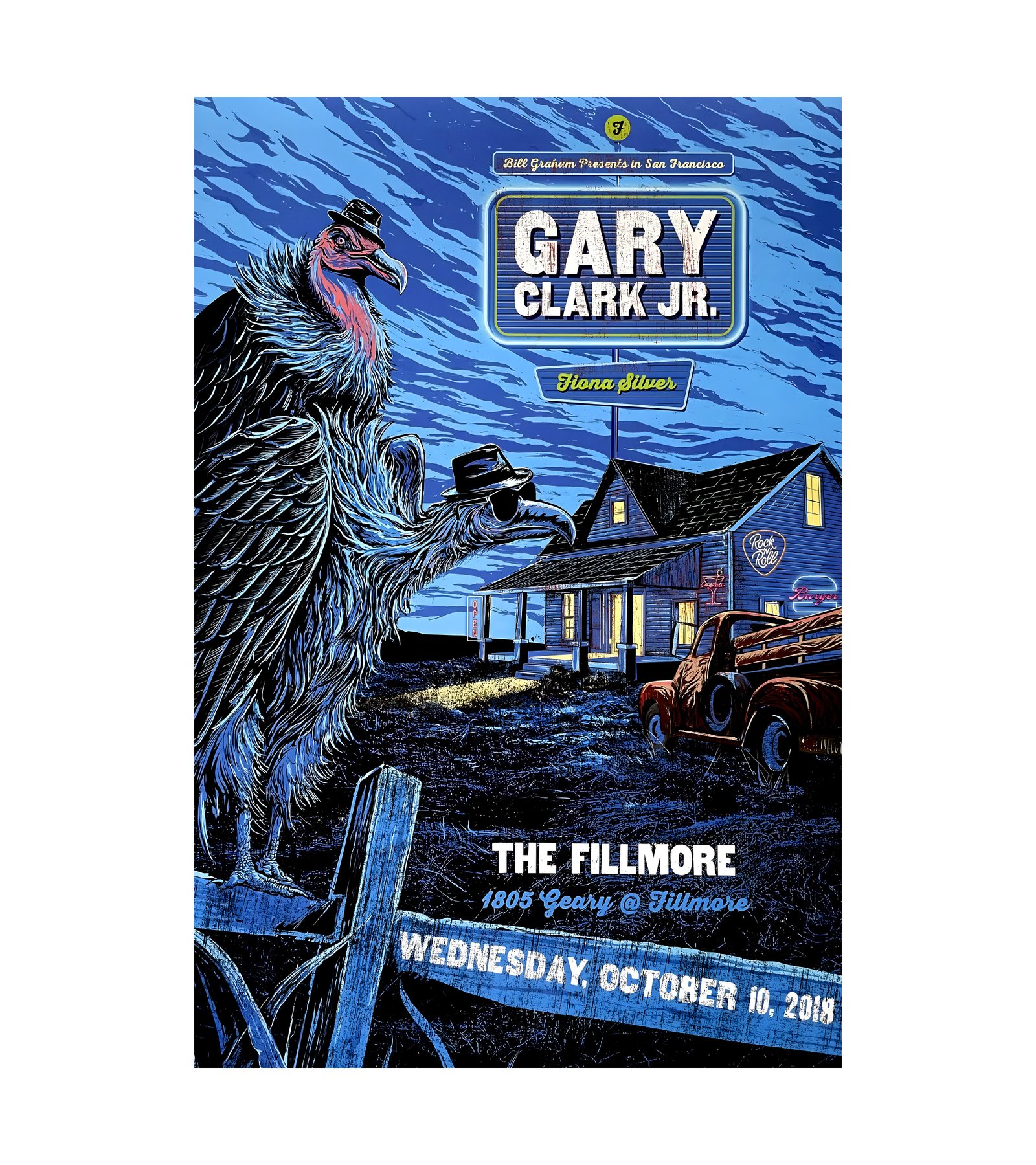 2018 F-1601 Gary Clark Jr. Fillmore 