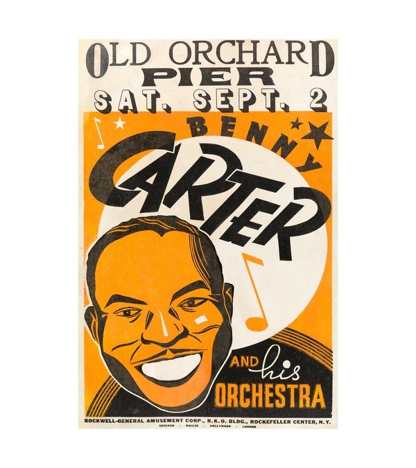 1939 Benny Carter Old Orchard Beach, Maine 