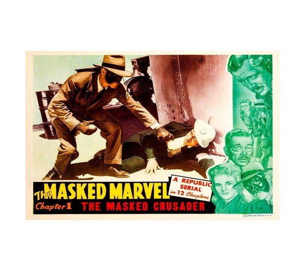 1943 The Masked Marvel (Republic) Chapter 1 The Masked Crusader 