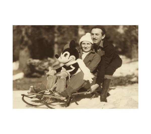 1933 Mr. & Mrs. Walt Disney