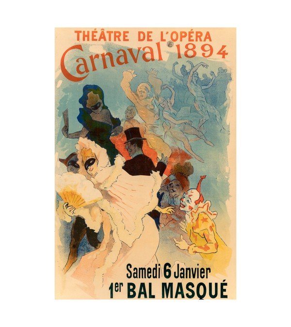 1894 Theatre De L'Opera Caranaval  