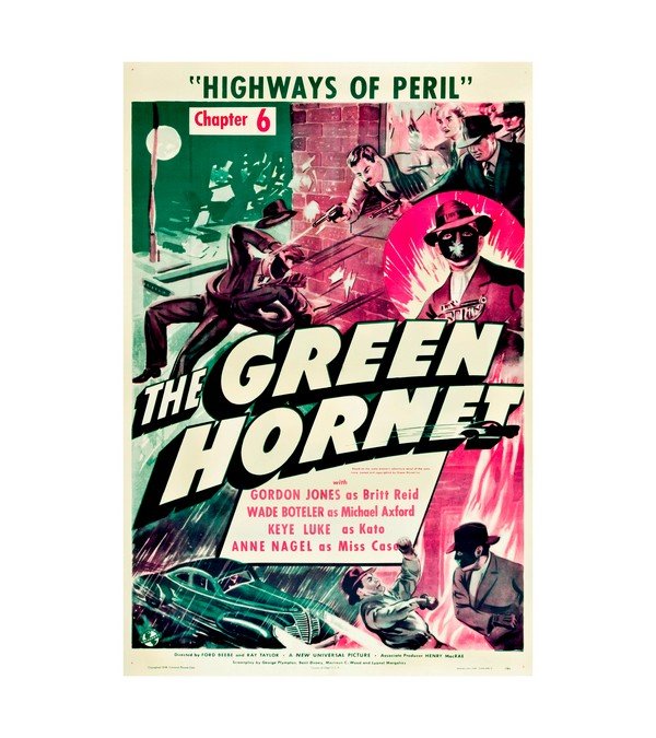 1941 The Green Hornet ''Highways of Peril'' (Universal) 