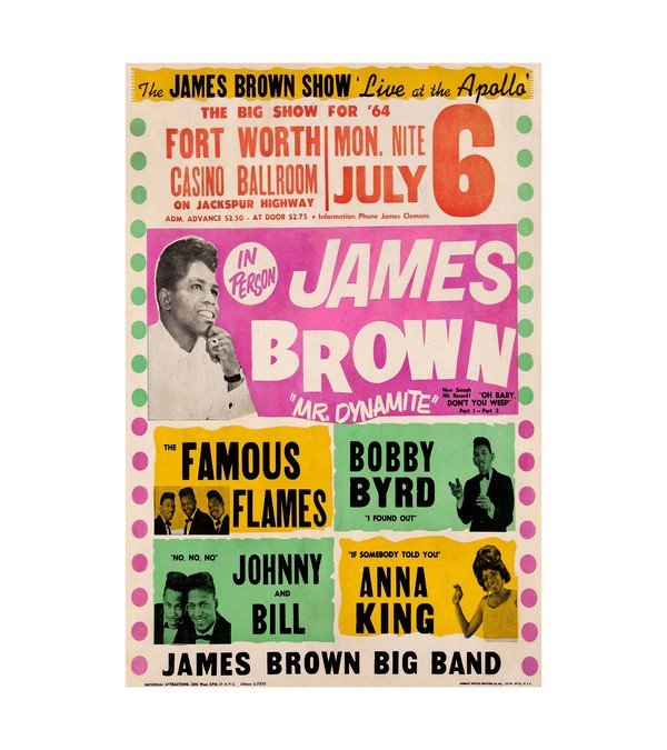 1964 The James Brown Show Live at the Apollo