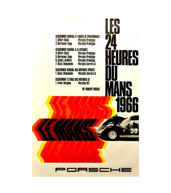 1966 Le Mans Porsche Racing