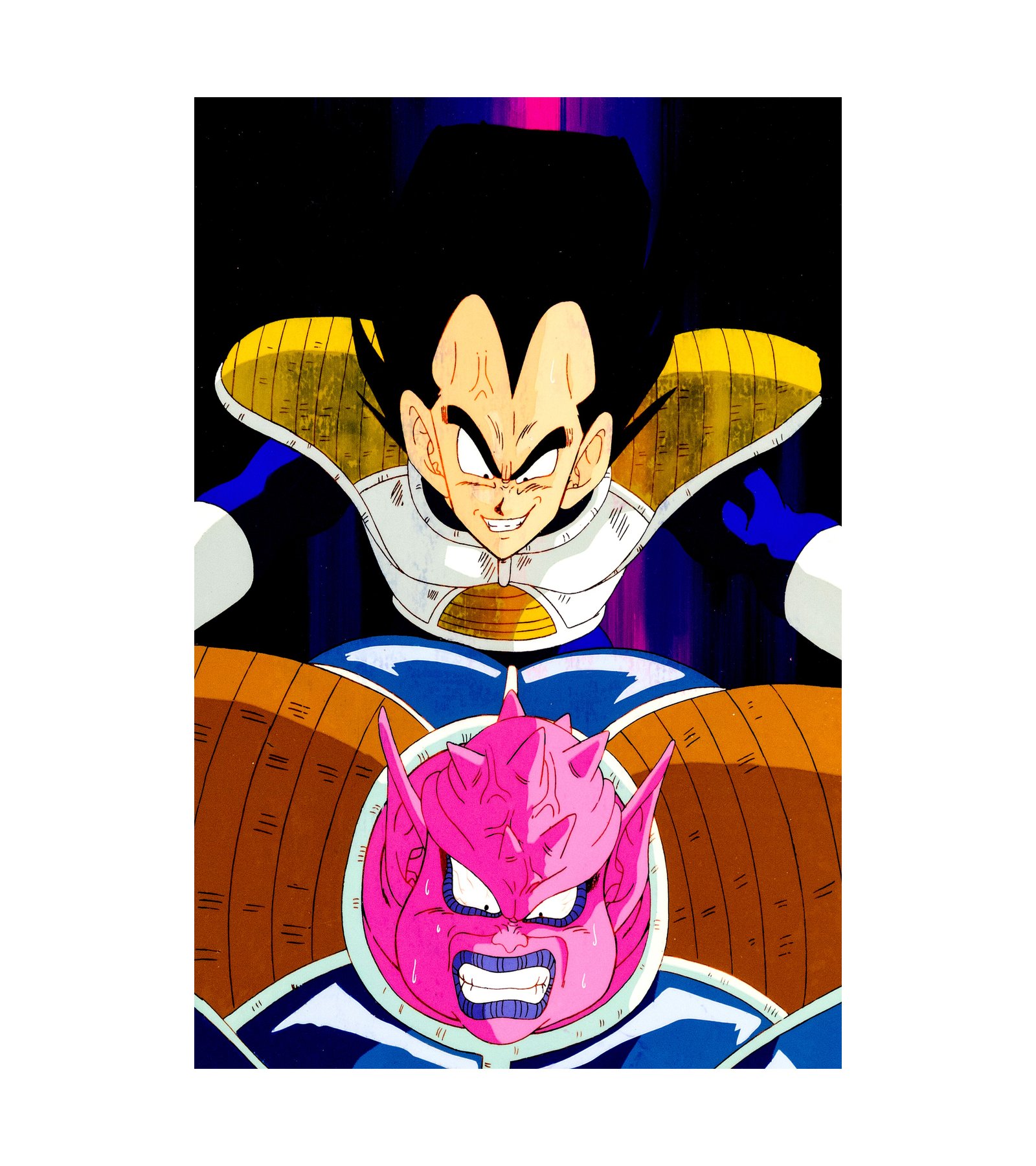Dragon Ball Z Season 2 Episode 49 Vegeta and Dodoria Pan 