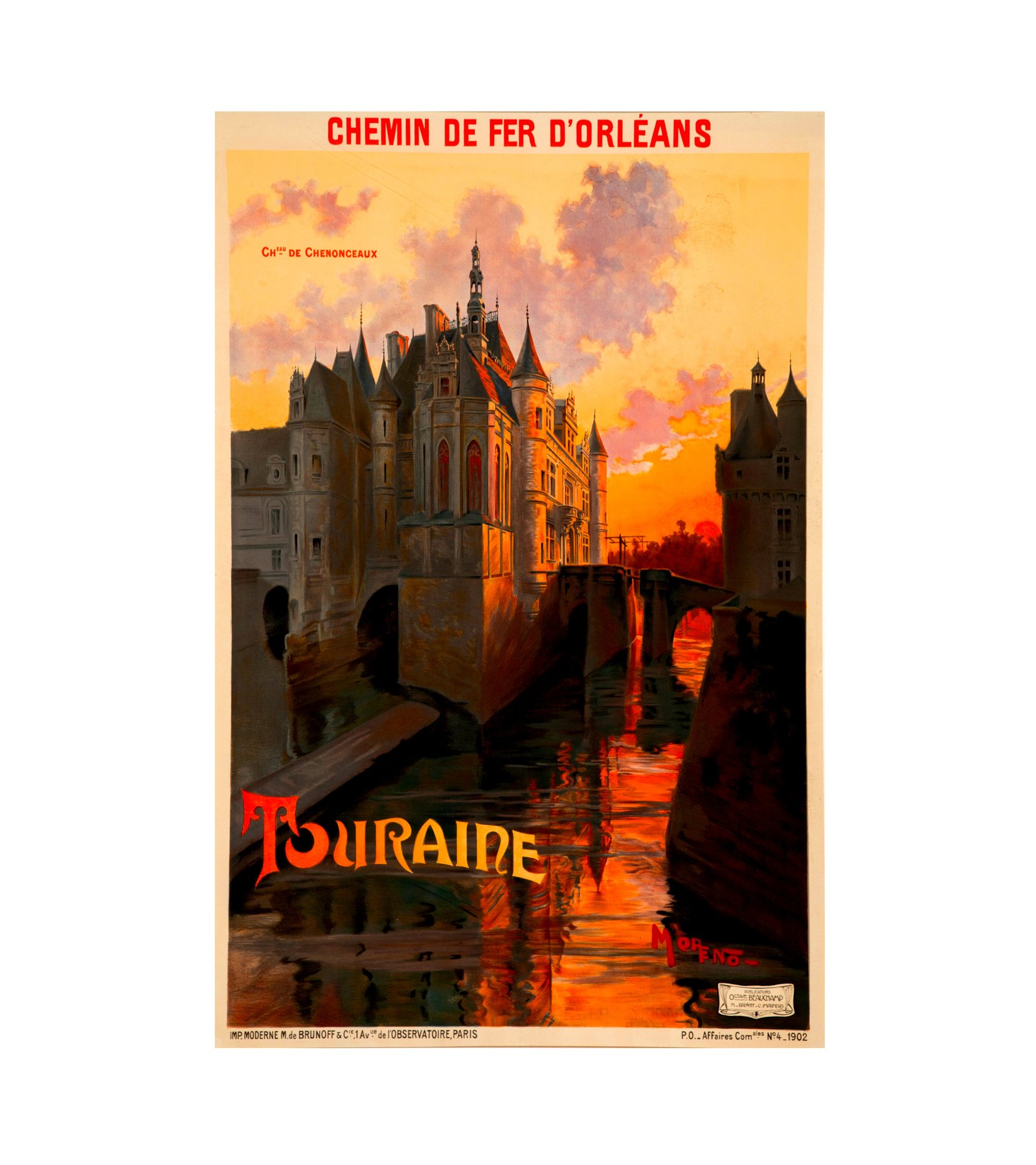 1902 French School Touraine 