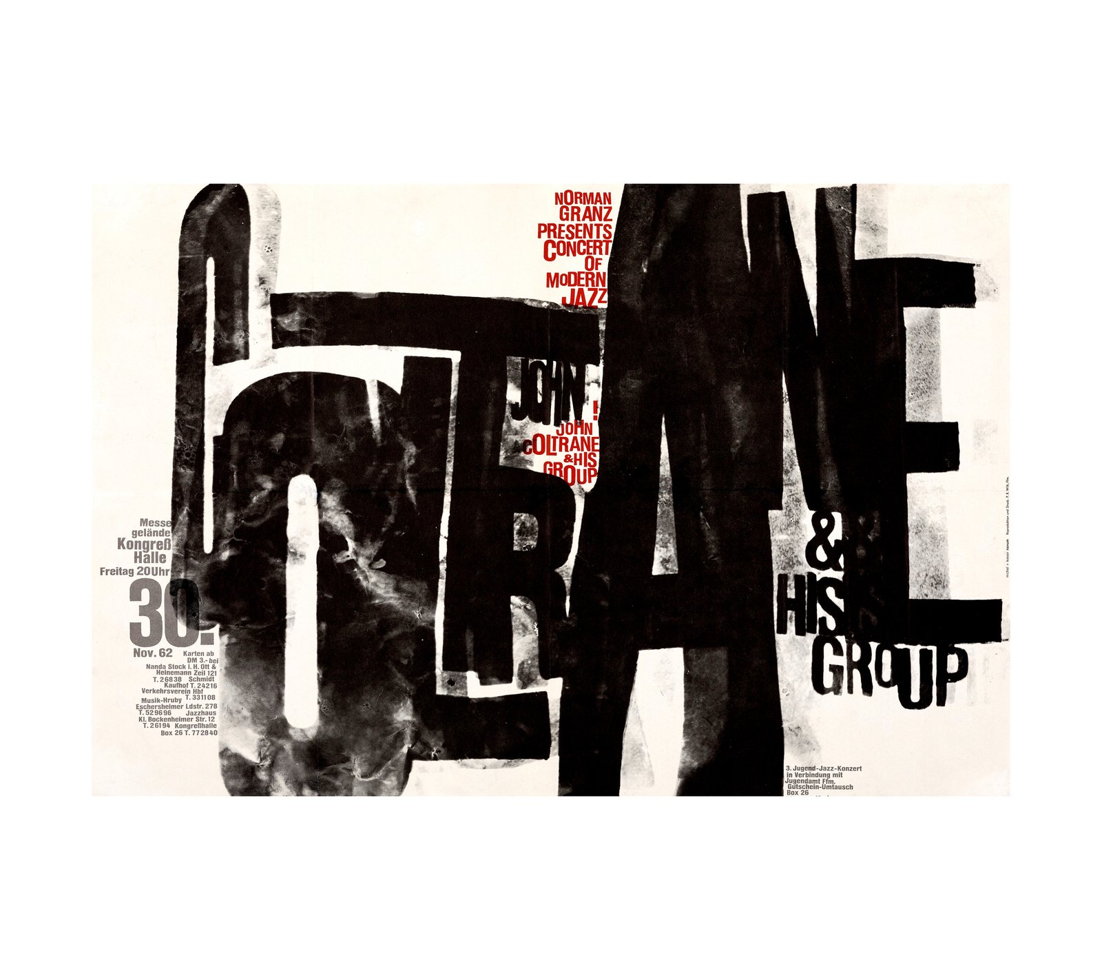 1962 John Coltrane Frankfurt, Germany 