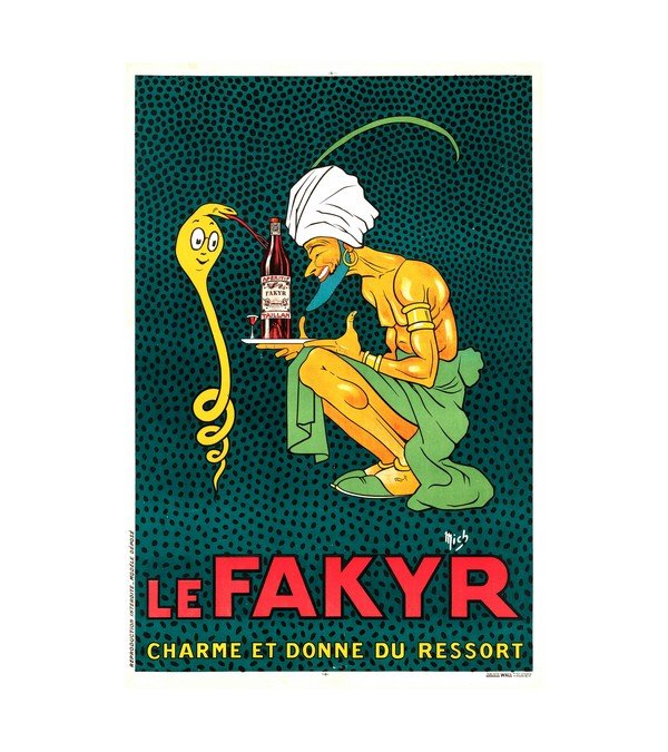 1921 Le Fakyr Aperitif Taillan (French) 