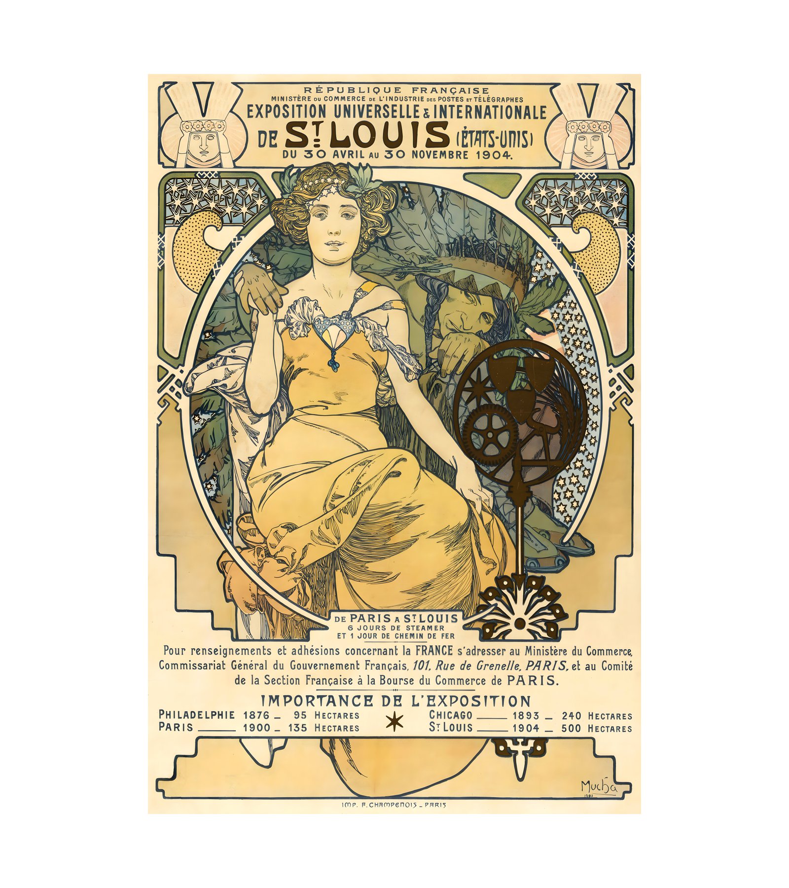 1903 Alphonse Mucha - Exposition de St. Louis 