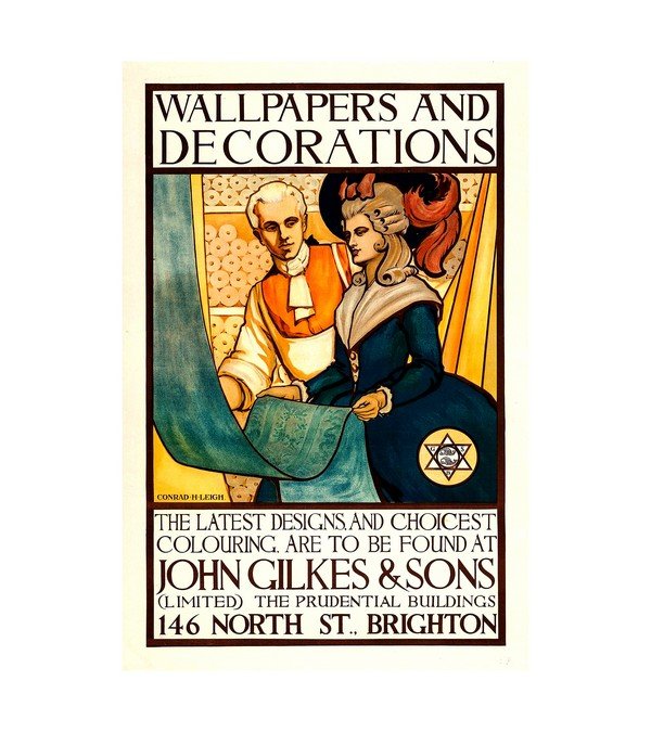 1920 Wallpapers and Decorations by Conrad Heighton Leigh (John GIlkes & Sons)