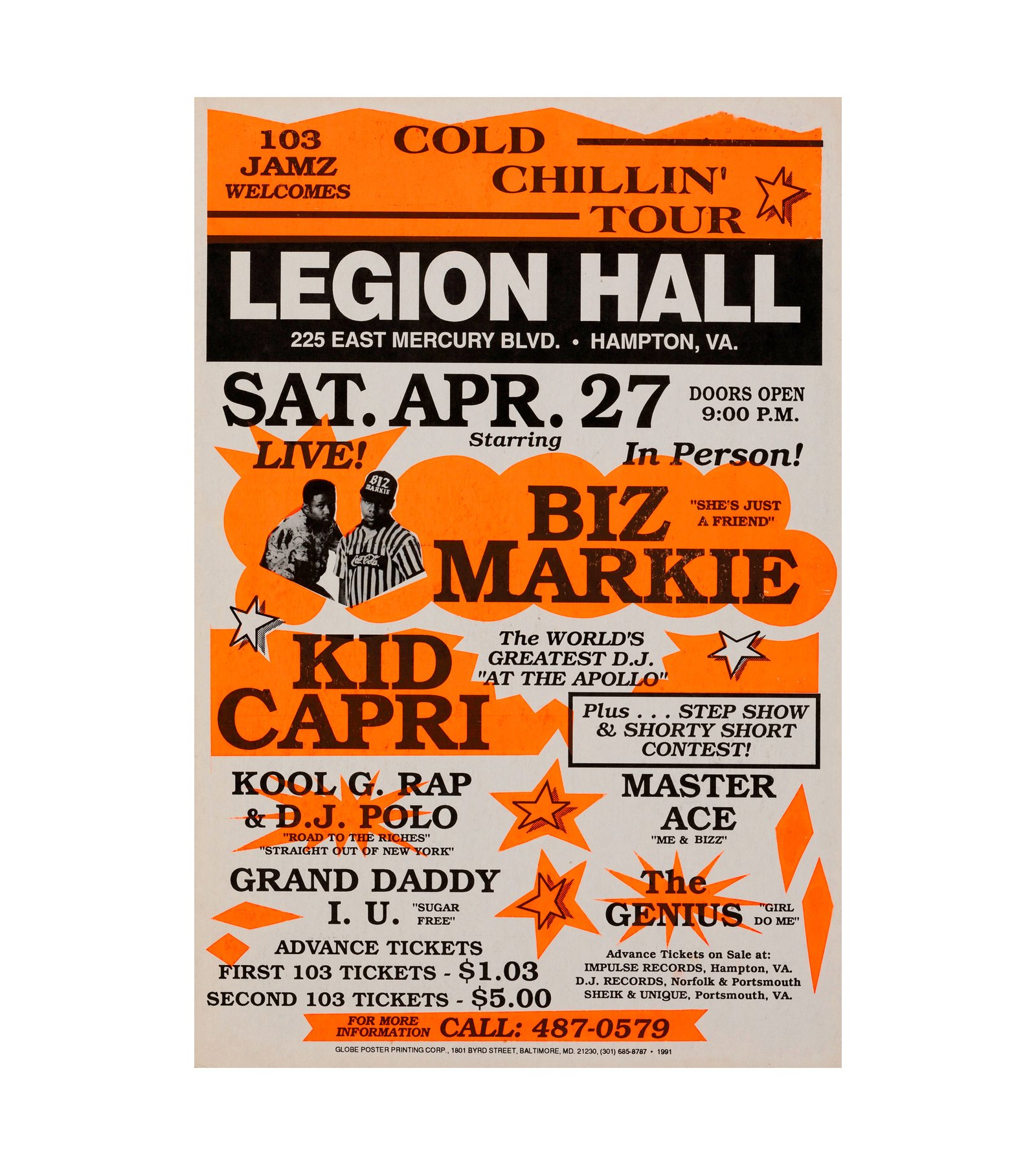 1991 Biz Markie, Kid Capri Hampton, VA