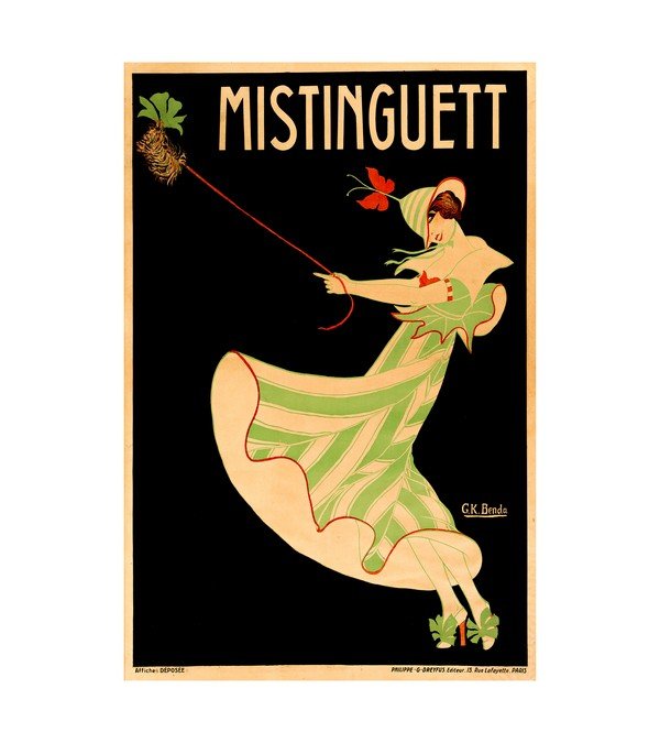 1922 Mistinguett show Paris