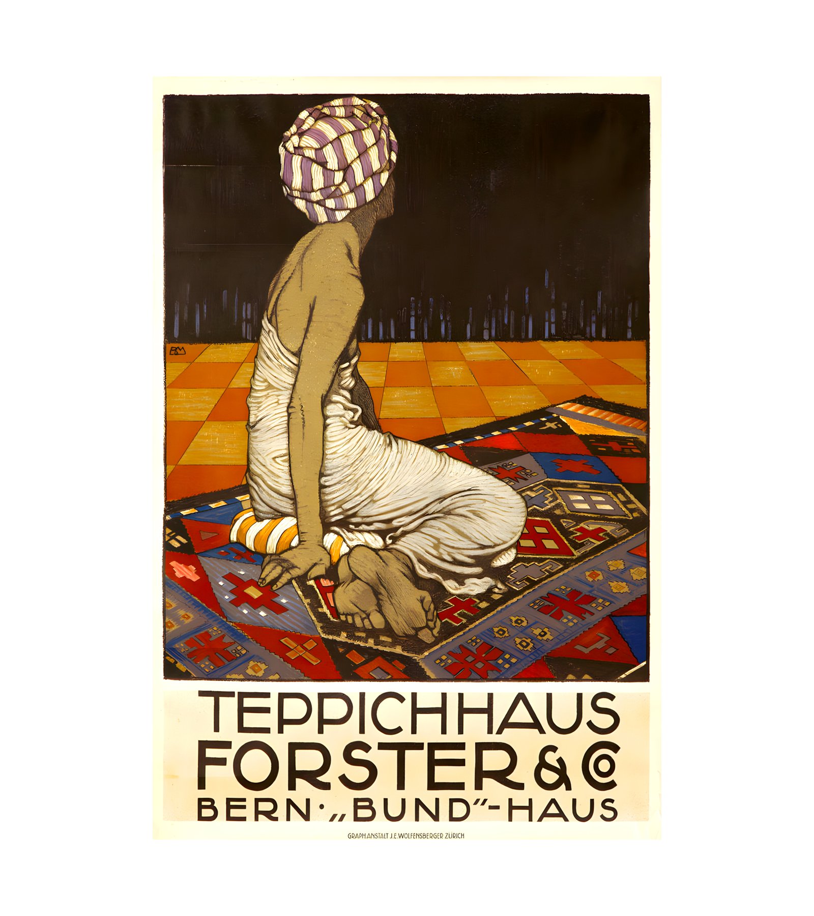 1911 Teppichhaus Forster & Co. J. E. Wolfensberger, Zurich 