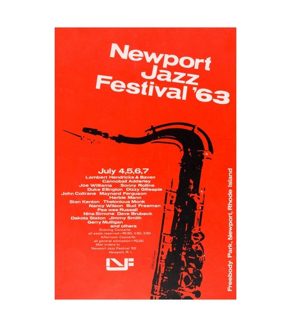 1963 John Coltrane - Thelonious Monk Newport Jazz Festiva, Jazzl 