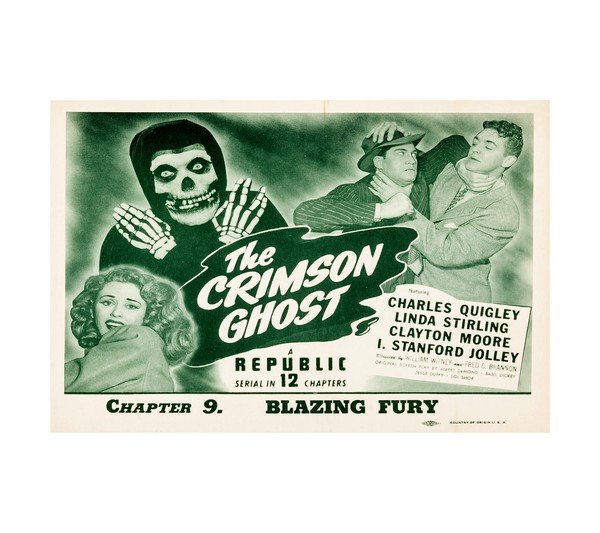 1946 The Crimson Ghost (Republic) Chapter 9 Blazing Fury 