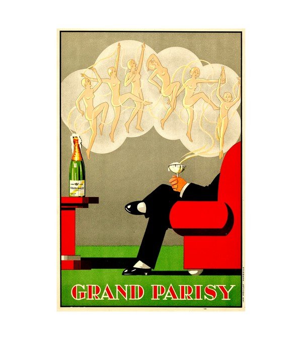 1932 Grand Parisy French Champagne