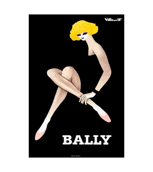 1971 Bally Shoes French