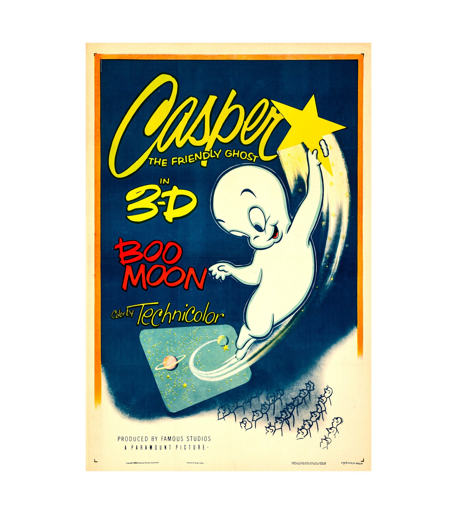 1954 Boo Moon - Casper The Friendly Ghost (Paramount) 