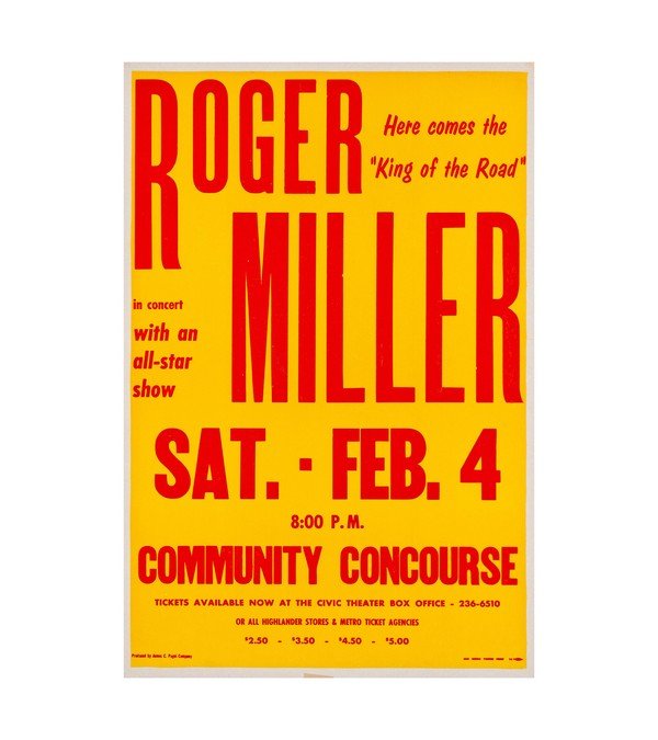1964 Roger Miller's King of the Road 