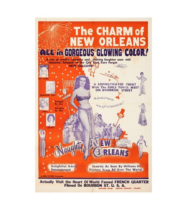 1954 Naughty New Orleans (Rebel Pictures) 