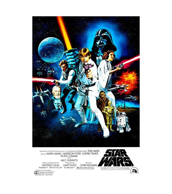 1977 Star Wars (20th Century Fox) Style C 