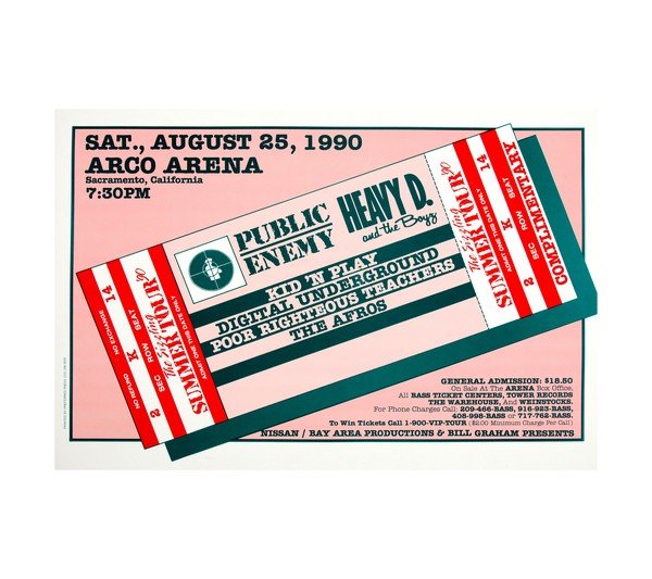 1990 Public Enemy and Heavy D 