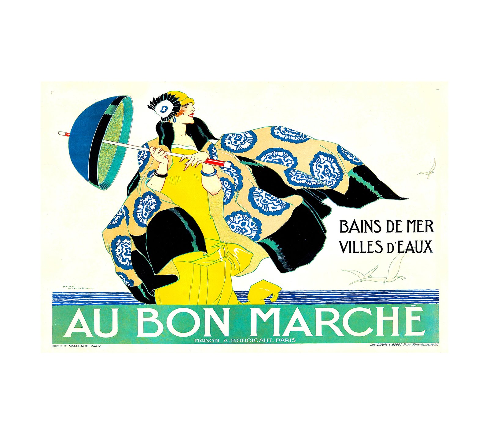 1925 Au Bon Marche Rene Vincent (French)