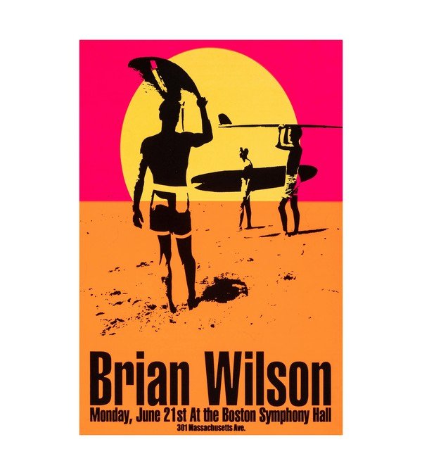 1999 Brian Wilson at the Boston Symphony Hall  