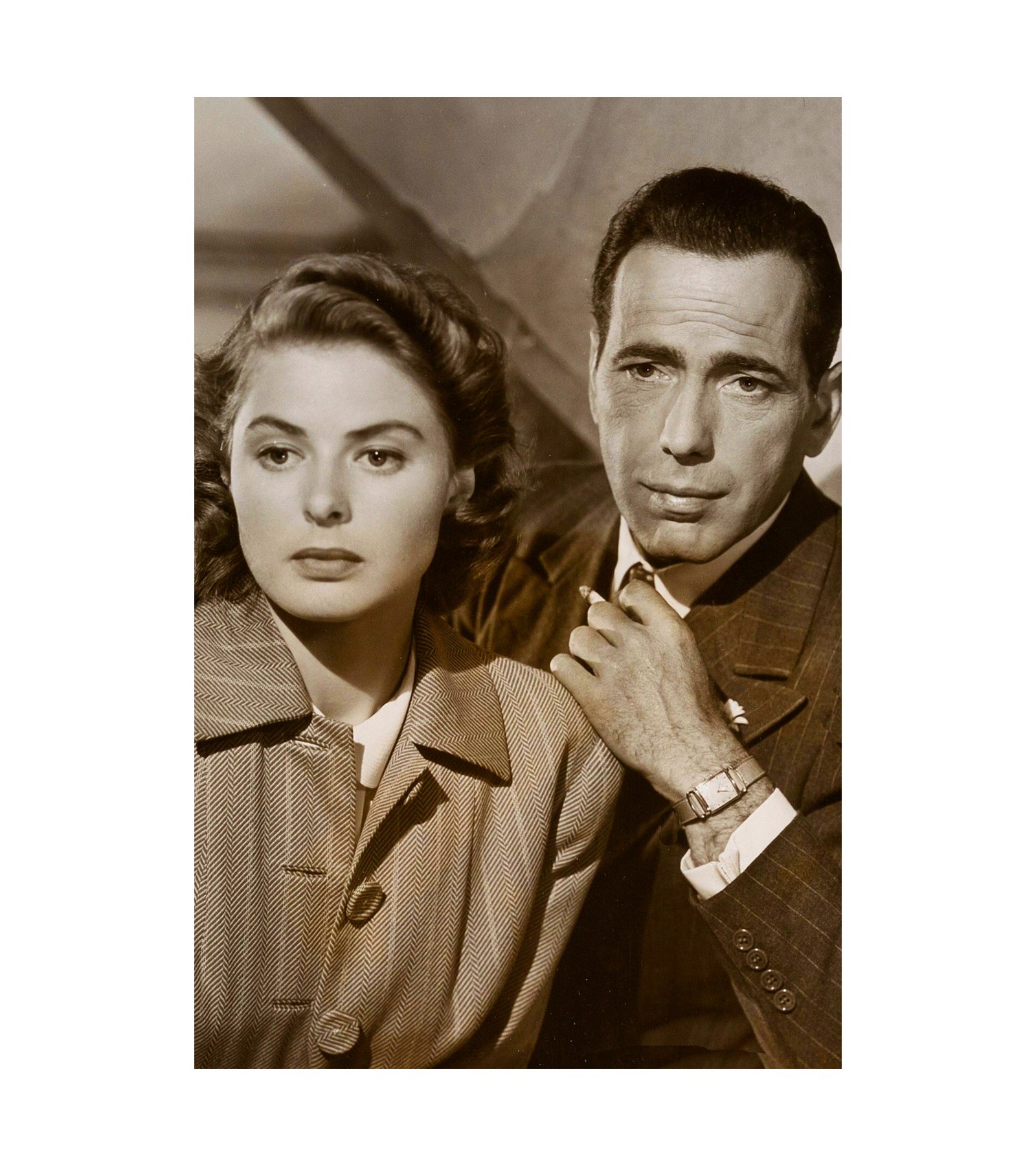 1942 Casablanca (Warner Bros.) Humphrey Bogart and Ingrid Bergman 