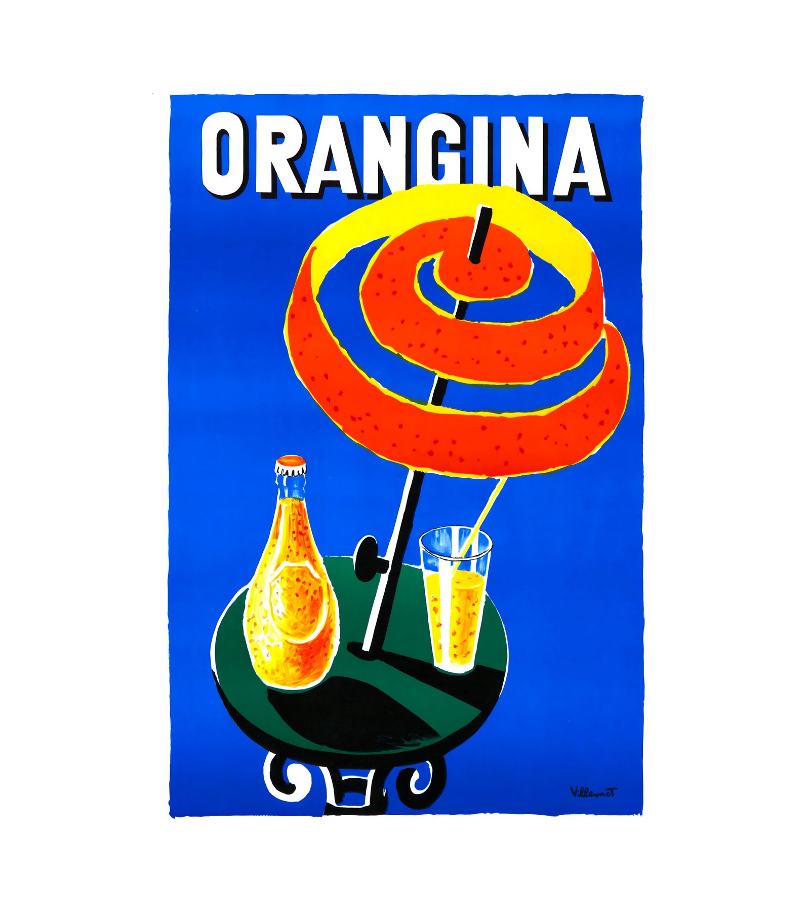 1973 BERNARD VILLEMOT - Orangina 